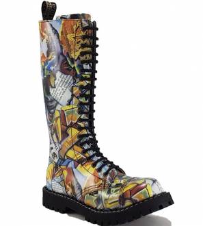 Botas Steel 20 Ojales Graffiti