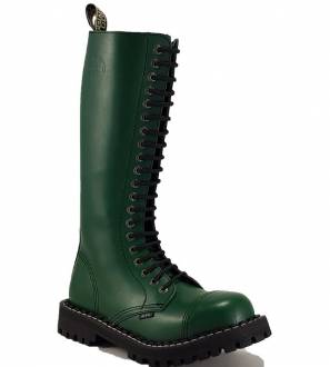 Botas Steel 20 Ojales Verde