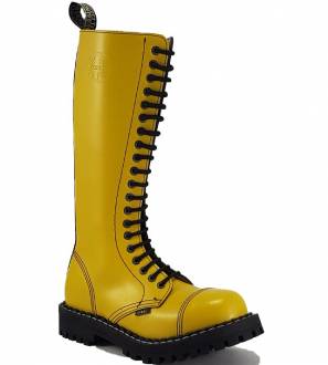 Botas Steel 20 Ojales Amarillo