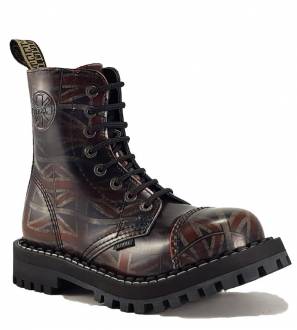 Botas Steel 8 Ojales UK Rub Off