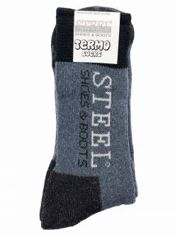 Calcetines Termicos Steel Negros