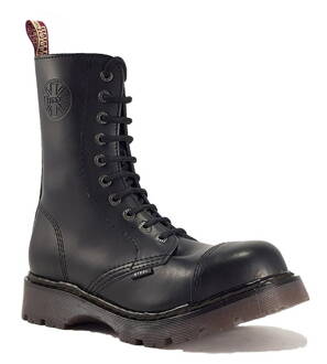 Botas Steel 10 Ojales Negro  Air