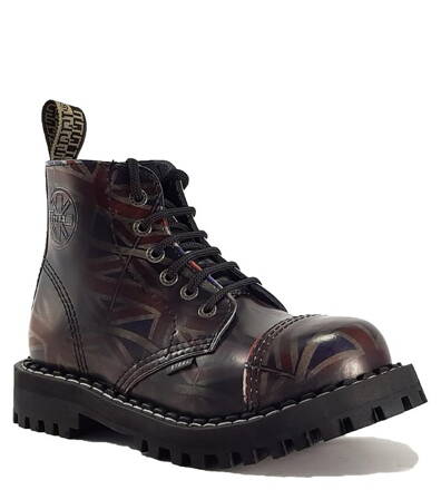 Botas Steel 6 Ojales UK Rub Off