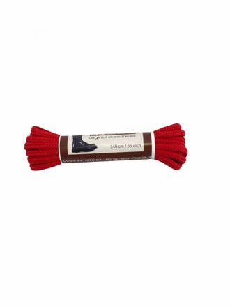 Cordones Steel 140 cm Rojos