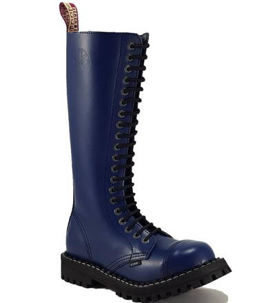 Botas Steel 20 Ojales Azul